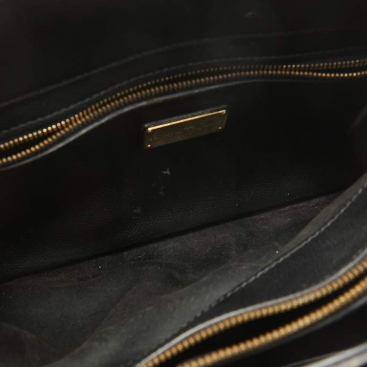 مملوكة مسبقًا Salvatore Ferragamo Black Leather Today Tote