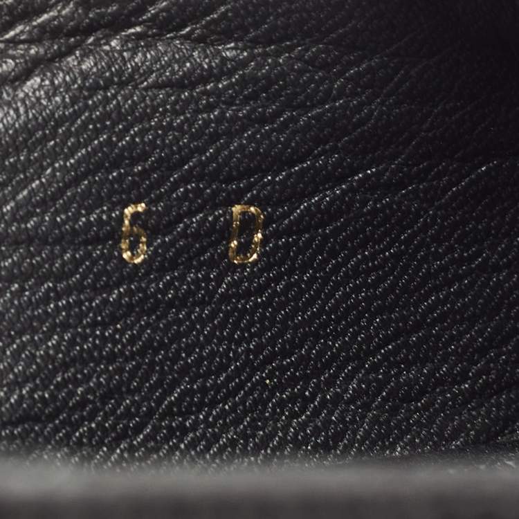 Pre Owned Salvatore Ferragamo Black Leather Cesaro Loafers Size 36.5