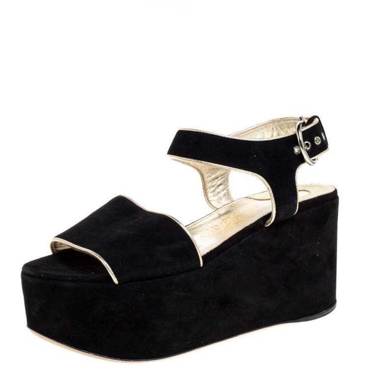 ferragamo black sandals