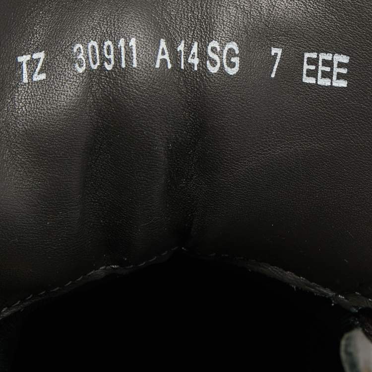 مملوكة مسبقًا Salvatore Ferragamo Black Leather  and Suede Nayon Gancio High Top Sneakers Size 37.5