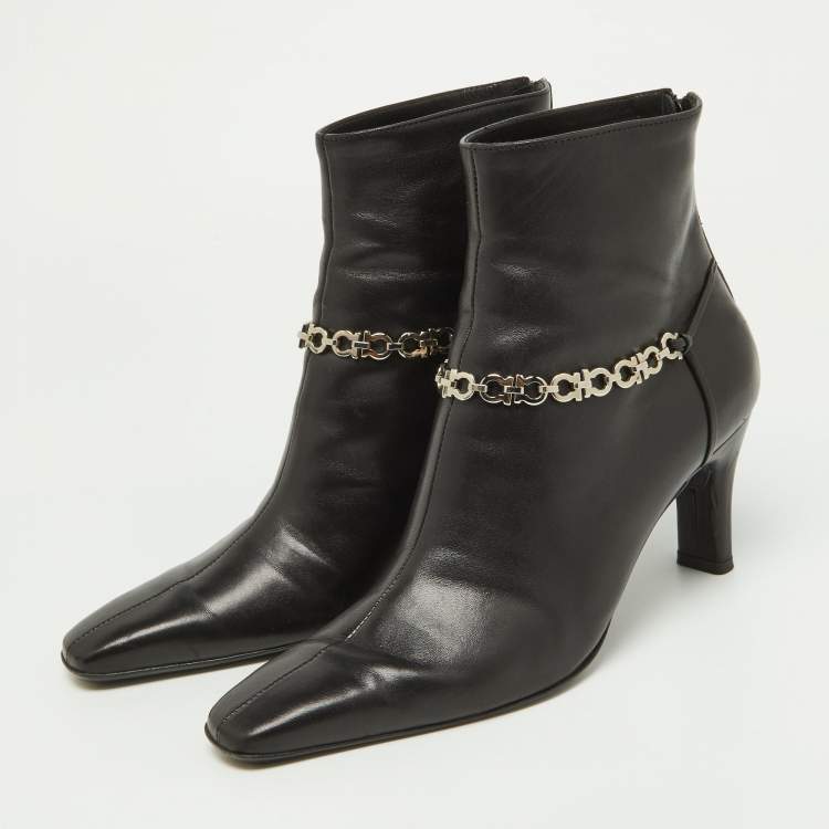 Salvatore ferragamo boots clearance womens