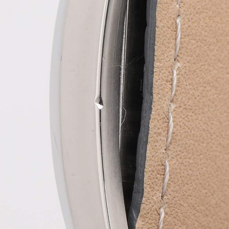 Pre Owned Salvatore Ferragamo Vara Mother of Pearl Stainless Steel Women's Wristwatch 30 mm