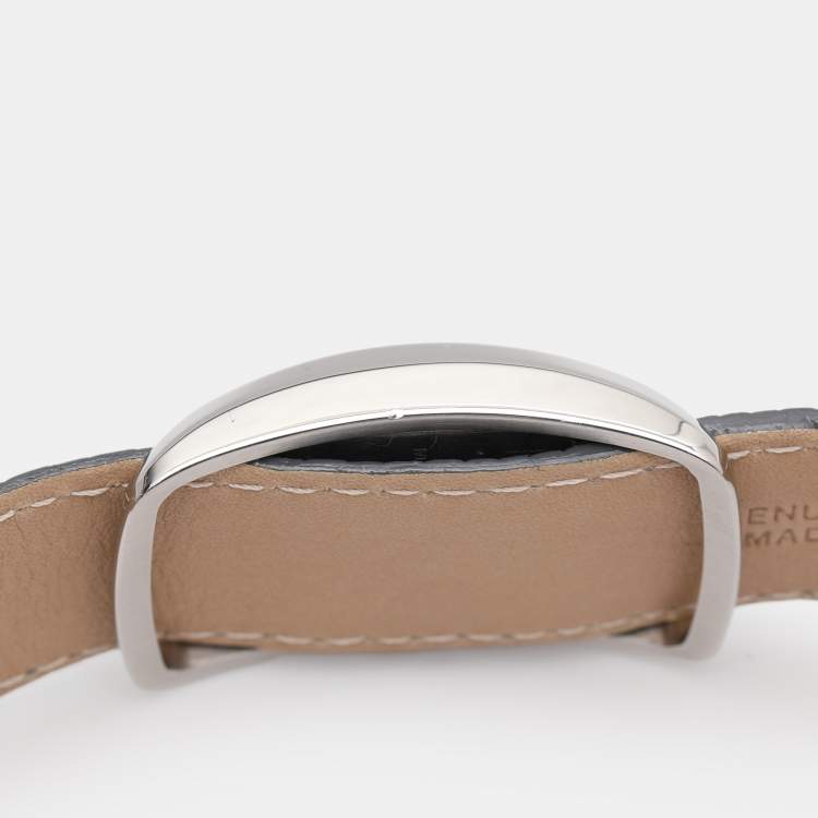 Pre Owned Salvatore Ferragamo Vara Mother of Pearl Stainless Steel Women's Wristwatch 30 mm