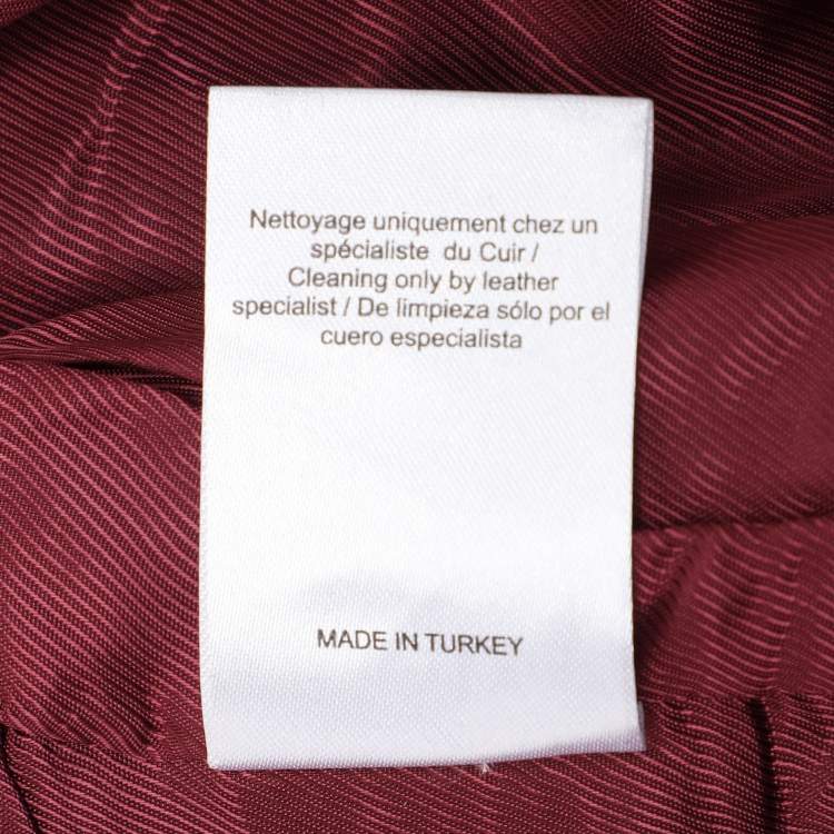 Pre Owned Sandro Black Leather Jacket S