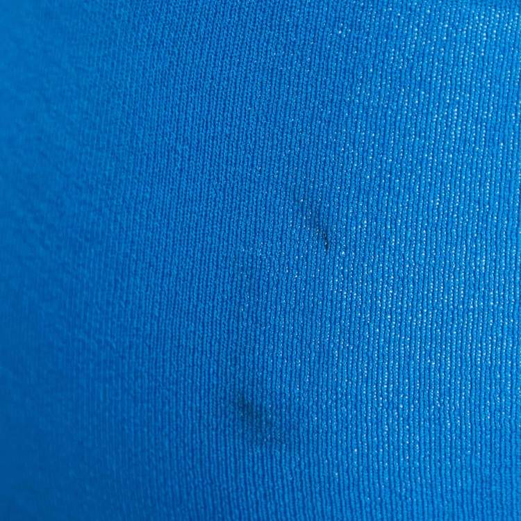 Pre Owned Sandro Blue Jersey Tank Top S