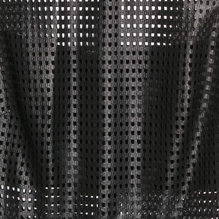 Pre Owned Sandro Black Lace Flared Sleeveless Mini Dress S