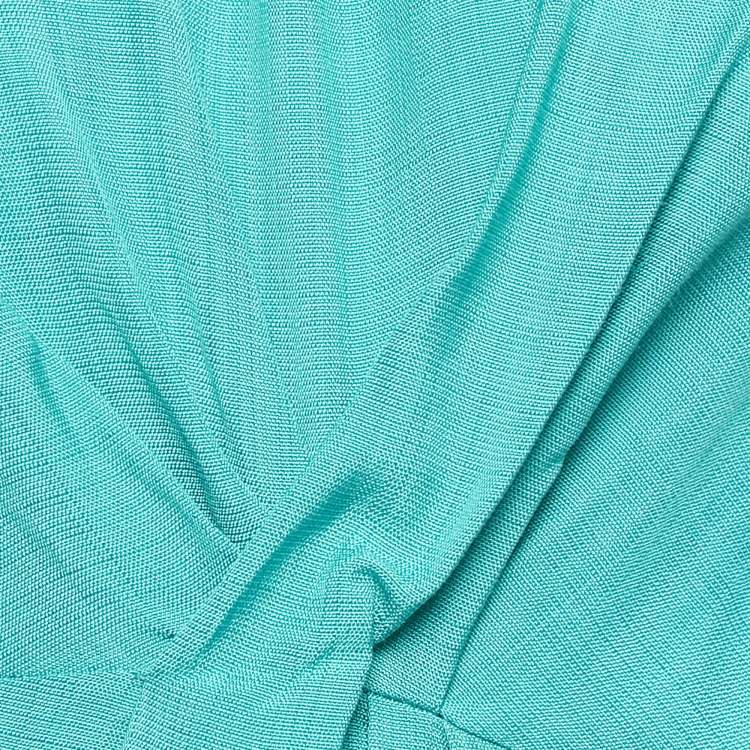 Pre Owned Sandro Green Crepe Cut-Out Sleeveless Mini Dress L