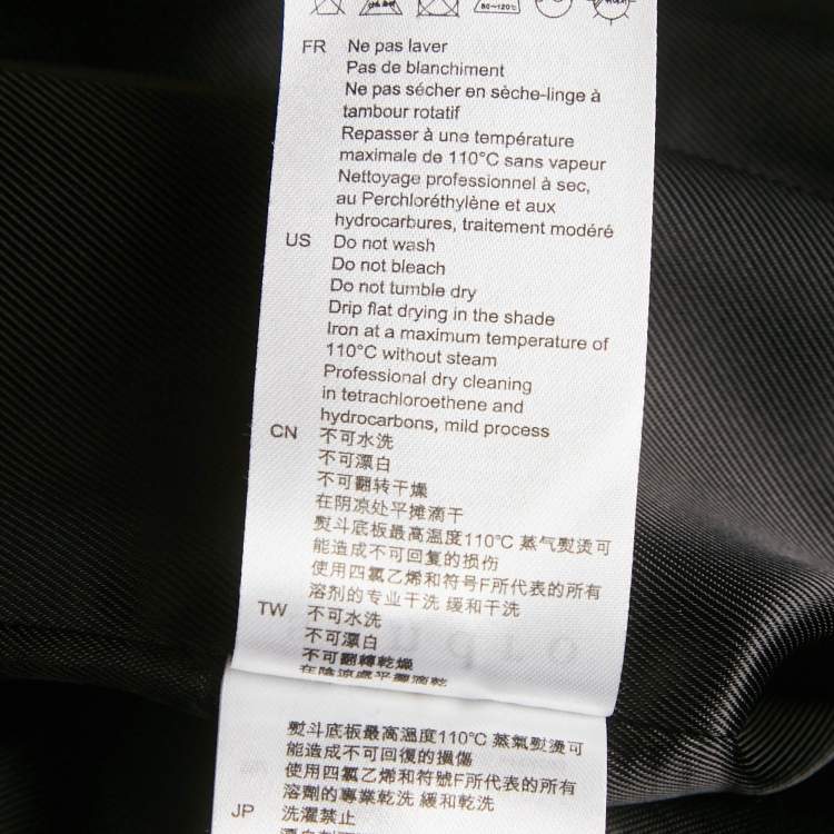 Pre Owned Sandro Black Crepe Tailored Blazer XS