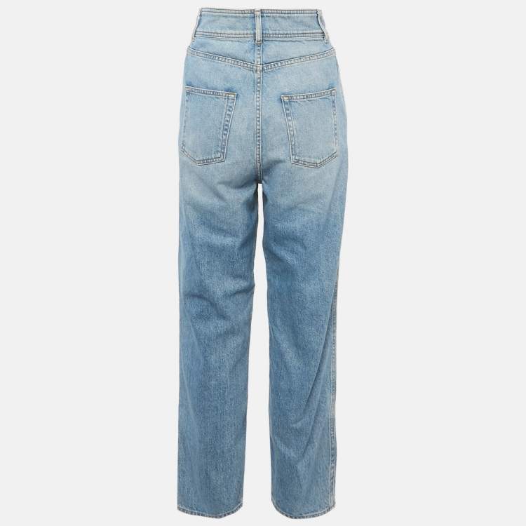 Pre Owned Sandro Blue Washed Denim Jeans S Waist 26