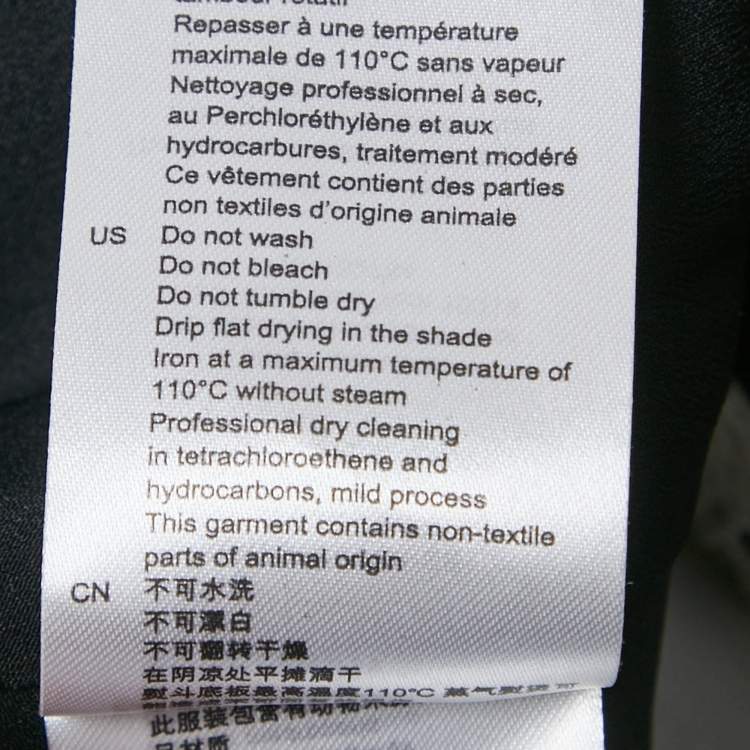 Pre Owned Sandro White/Black Lace Camelia Mini Dress L