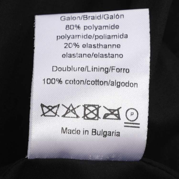 Pre Owned Sandro Black Knitted Midi Dress S