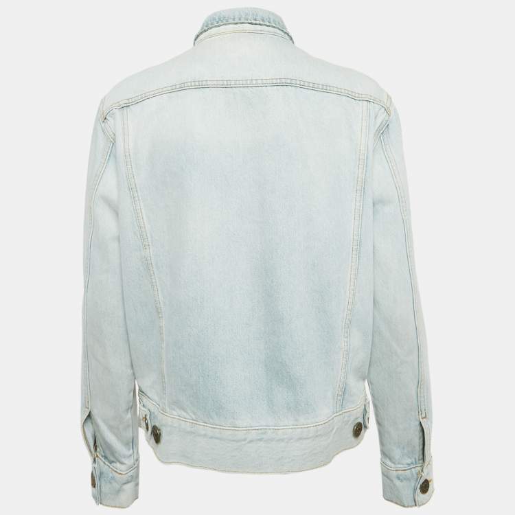 Pre Owned Sandro Blue Denim Jacket S