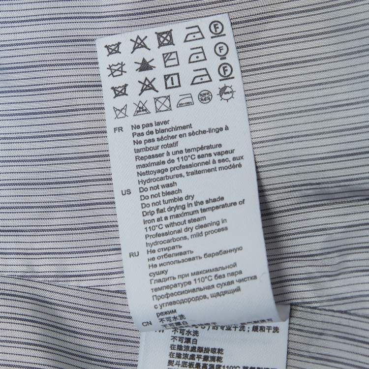 Pre Owned Sandro Navy Blue Gabardine Double-Breasted Blazer S