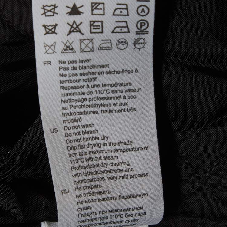 Pre Owned Sandro Multicolour Wool-Blend Felt Dome Fringed Checked Jacket M