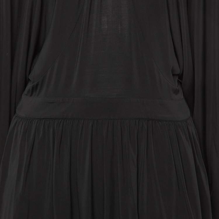 Pre Owned See by Chloé Black Jersey Knee Length Dress S