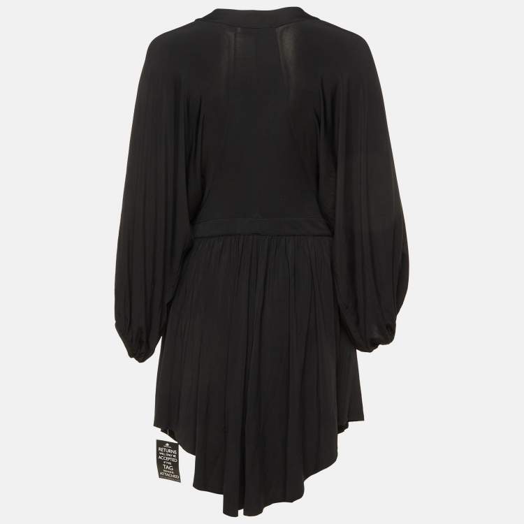 Pre Owned See by Chloé Black Jersey Knee Length Dress S