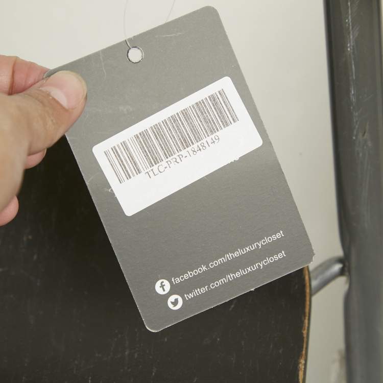 Pre Owned See by Chloé Black Lace Frilled Short Dress M