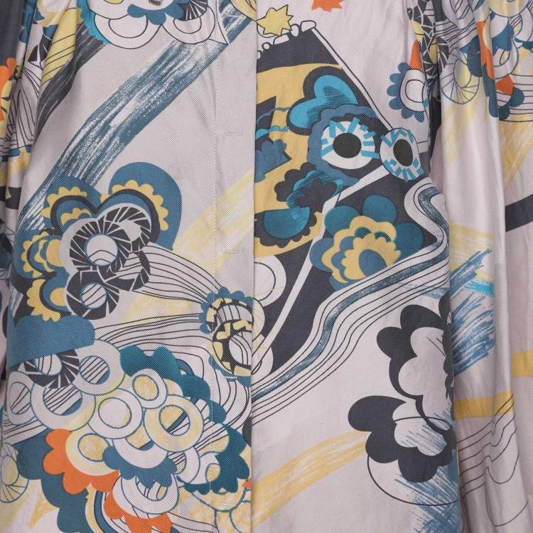 Pre Owned See by Chloe Multicolor Silk Blouse M