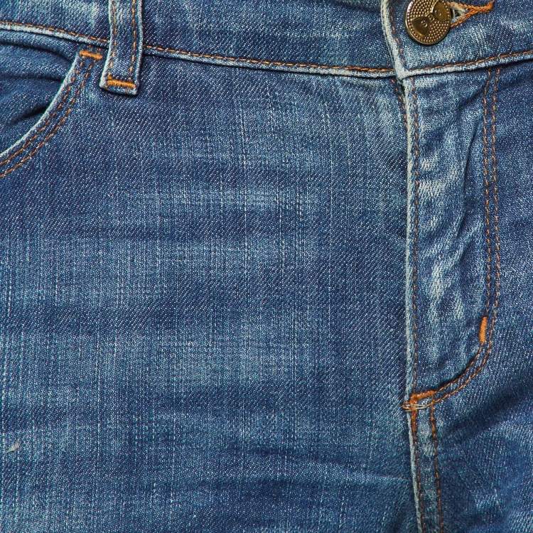 Pre Owned See by Chloe Blue Denim Slim Fit Jeans M/Waist 32"
