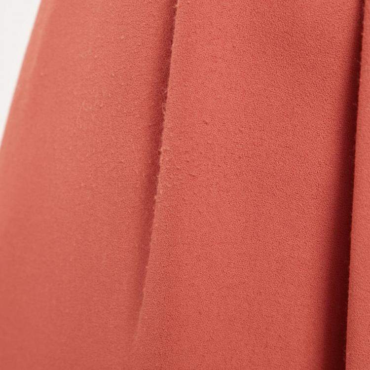 Pre Owned  See by Chloé Peppery Red Crepe Flared Culottes M