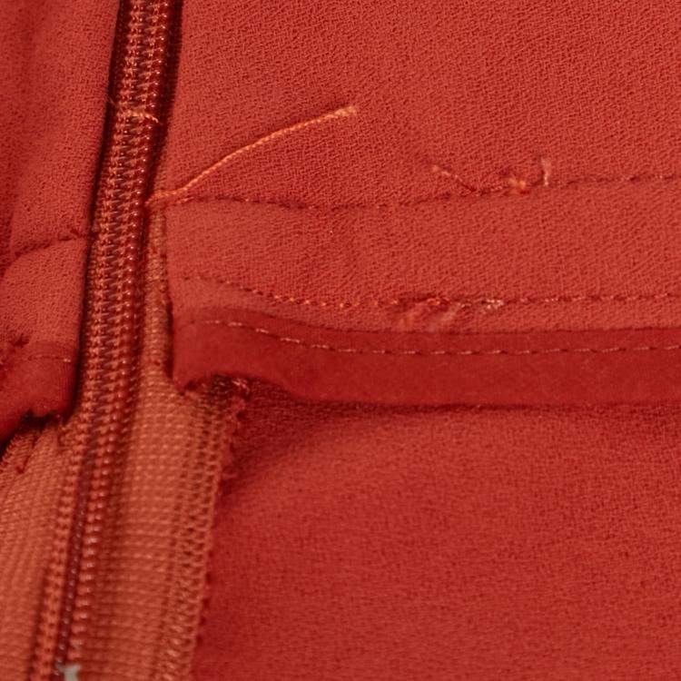 Pre Owned  See by Chloé Peppery Red Crepe Flared Culottes M