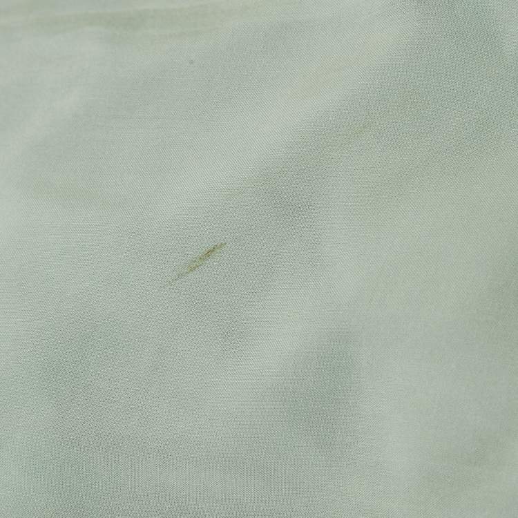 Pre Owned See by Chloe Light Blue Georgette Pleated Sleeveless Short Dress M