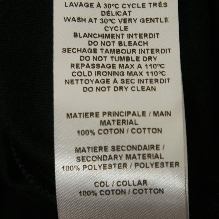 Pre Owned See by Chloe Black Tulle Sleeve Jersey Top M