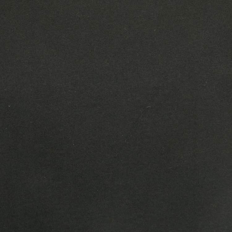 Pre Owned See by Chloe Black Tulle Sleeve Jersey Top M