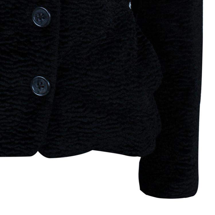 Pre Owned See by Chloe Black Textured Jacket S