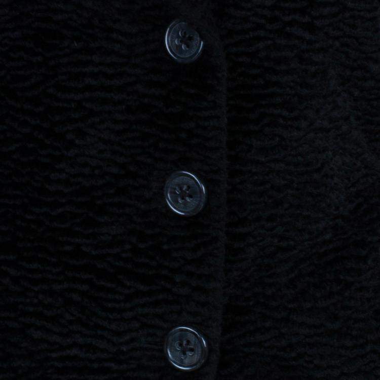 Pre Owned See by Chloe Black Textured Jacket S