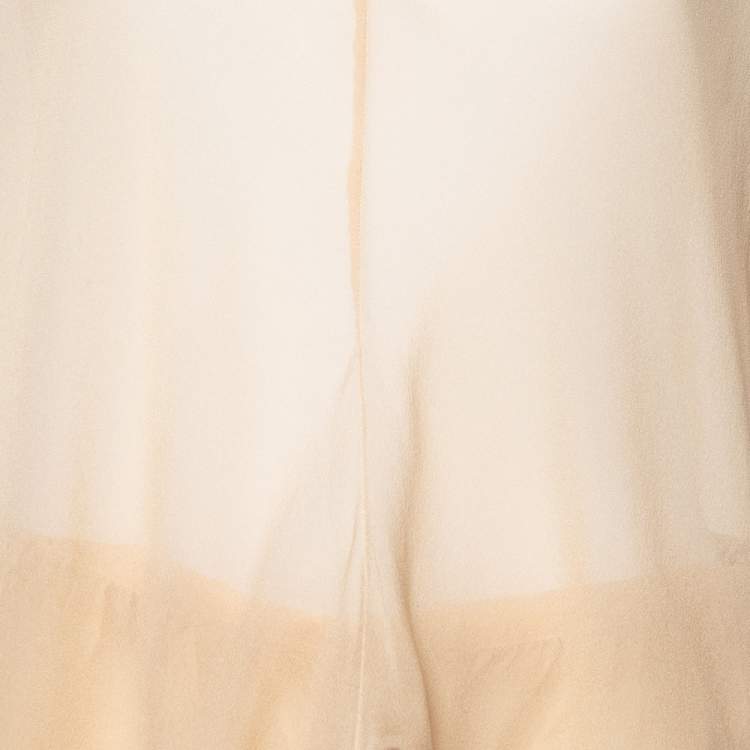 Pre Owned See by Chloe Light Pink Silk Oversized Top S