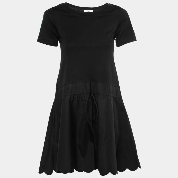 【送料&関税込】See by ChloAC Cotton Mini-dress Mini dress See by Chloé Black size 6 US in Cotton - 43052254