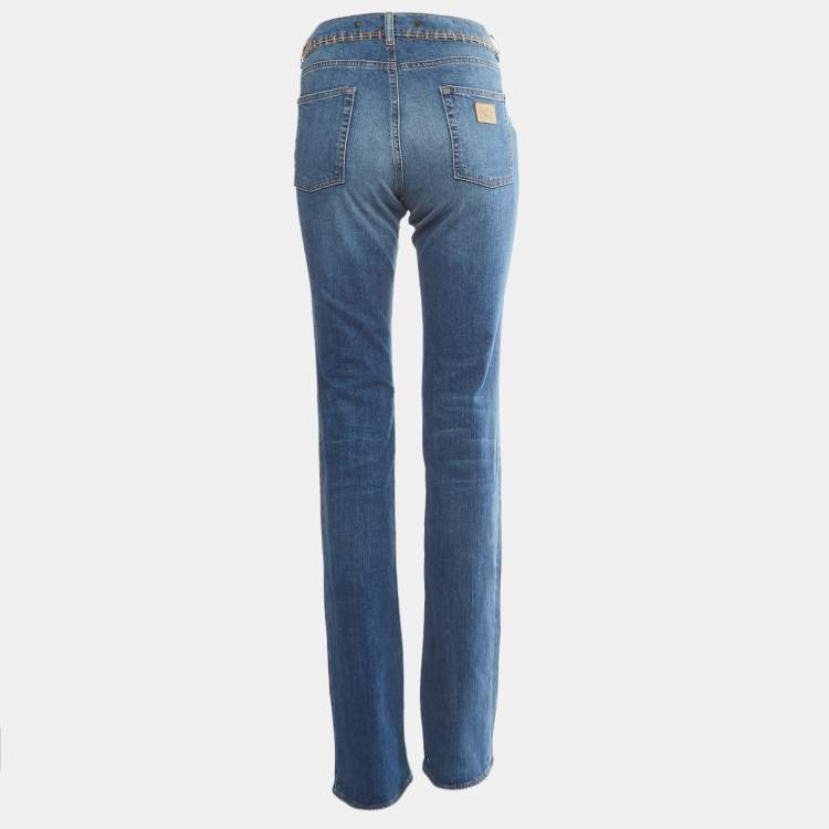 【関税&送料込】Chloe Blue Washed Denim Jeans See by Chloe Blue Washed Denim Jeans L Waist 32
