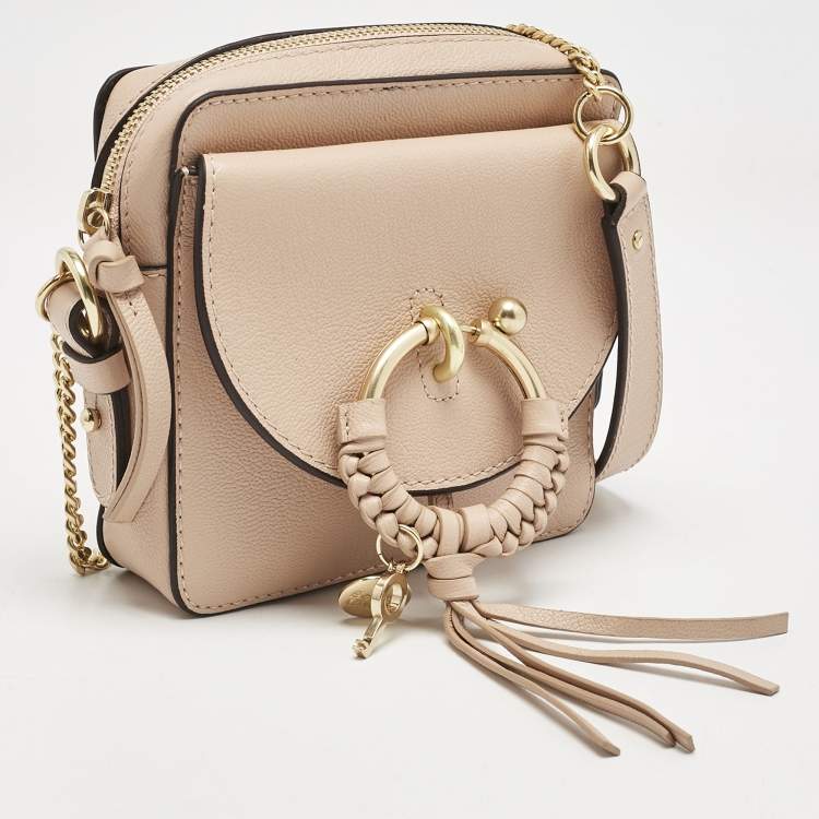 Pre Owned See by Chloe Blush Pink Leather Joan Camera Bag