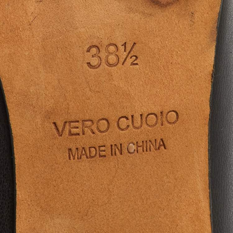 Pre Owned See by Chloe Dark Grey Leather Studded Ankle Length Boots Size 38.5