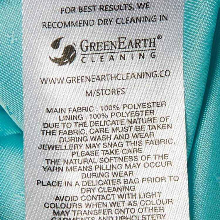 مملوكة مسبقًا Self-Portrait Blue Boucle Cropped Jacket S