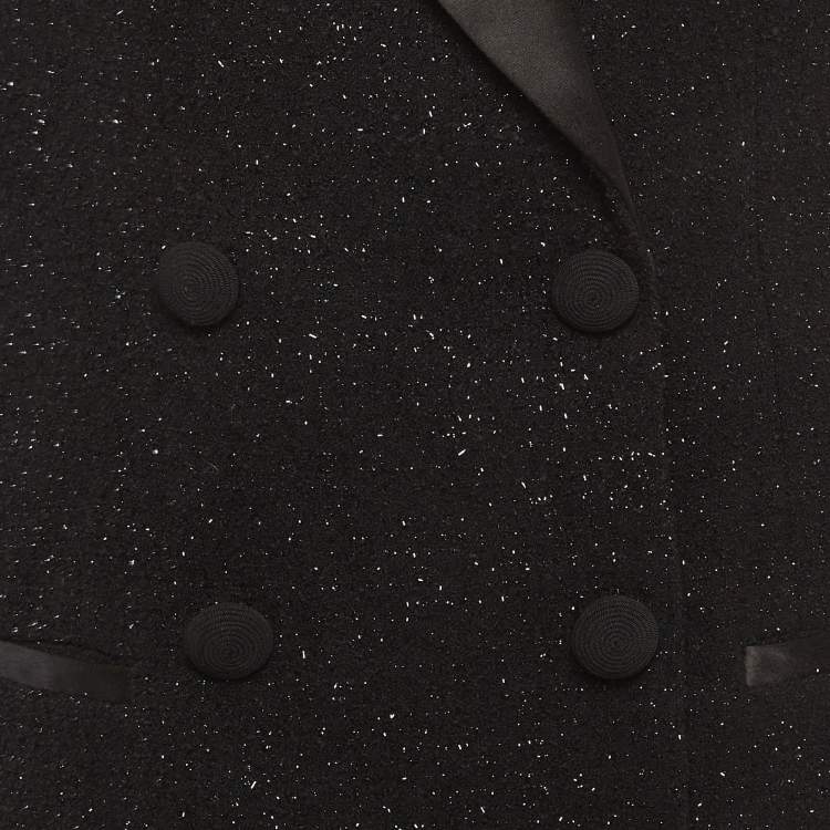 Pre Owned بلاي سوت سيليف بورتريه تيد معدني بولكي أسود مقاس متوسط - ميديم