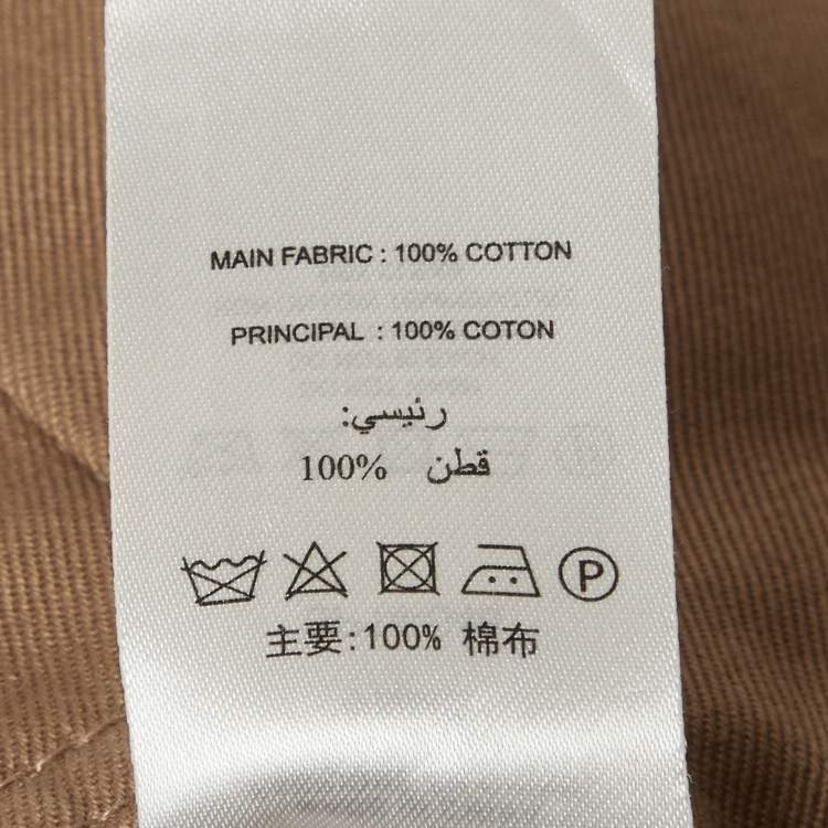 Pre Owned Self-Portrait Brown Denim Belted Midi Skirt L