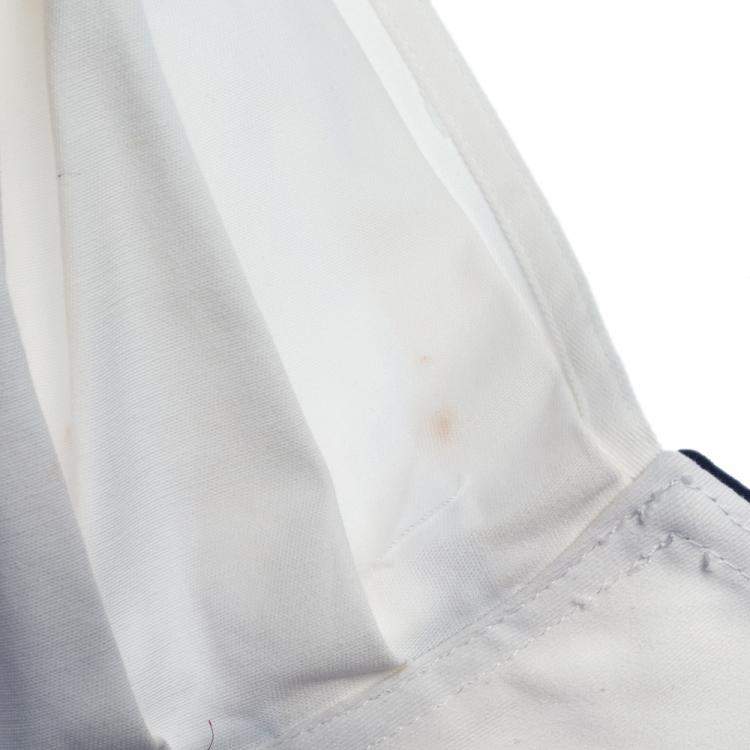 مملوكة مسبقًا Self Portrait White Cotton One Shoulder Corset Belted Mini Dress S
