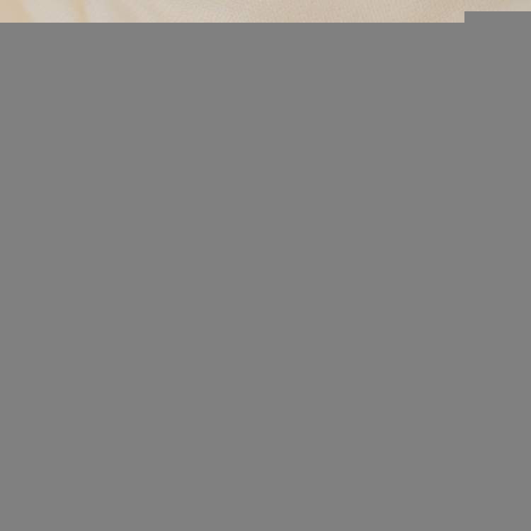 Pre Owned Self Portrait Cream Crepe Lace Detail Off Shoulder Gown M