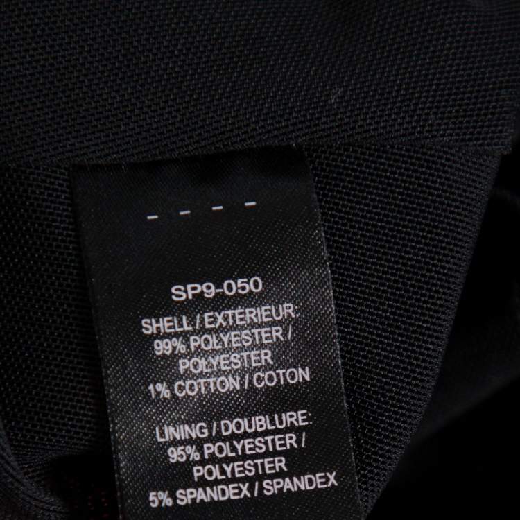 Pre Owned Self-Portrait Black Crepe Lace Tie Shoulder Detail Midi Dress S