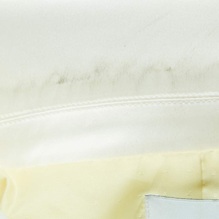 Pre Owned Self-Portrait Yellow Boucle Tweed Buttoned Crop Blazer S