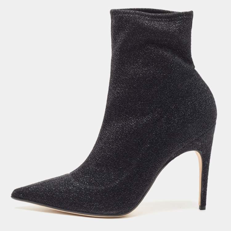 Stretch fabric hotsell ankle boots