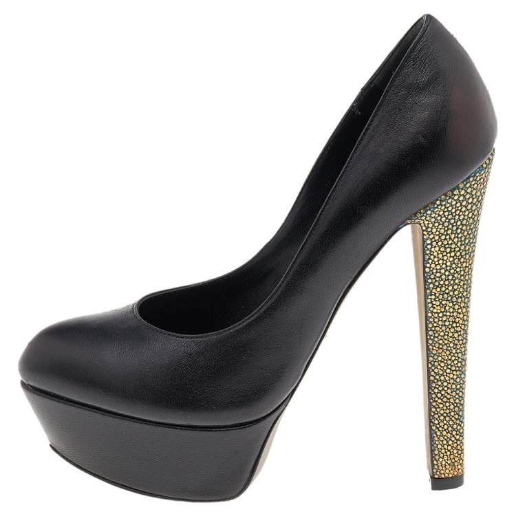 Sergio rossi outlet black pumps