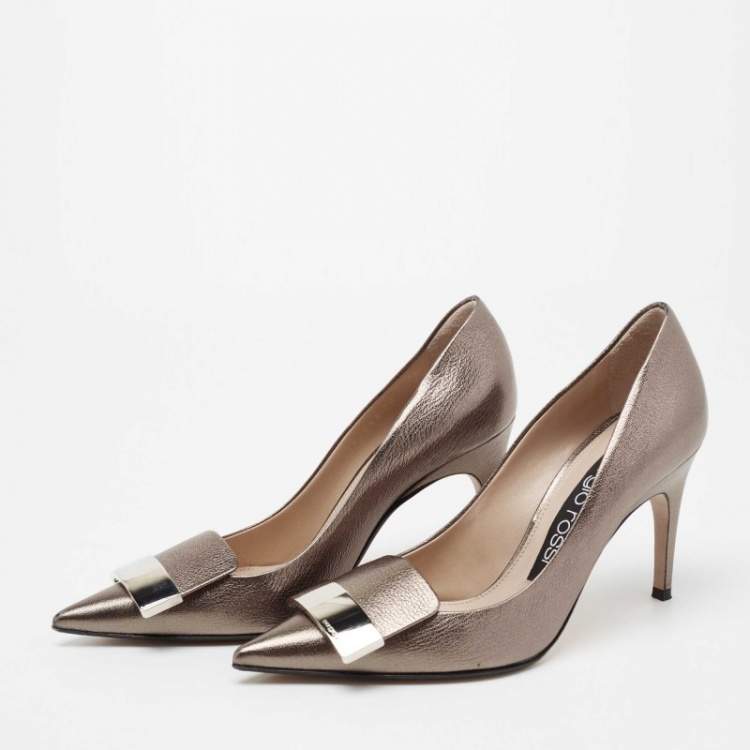 Sergio Rossi Magenda Oblo Cut Out Pumps