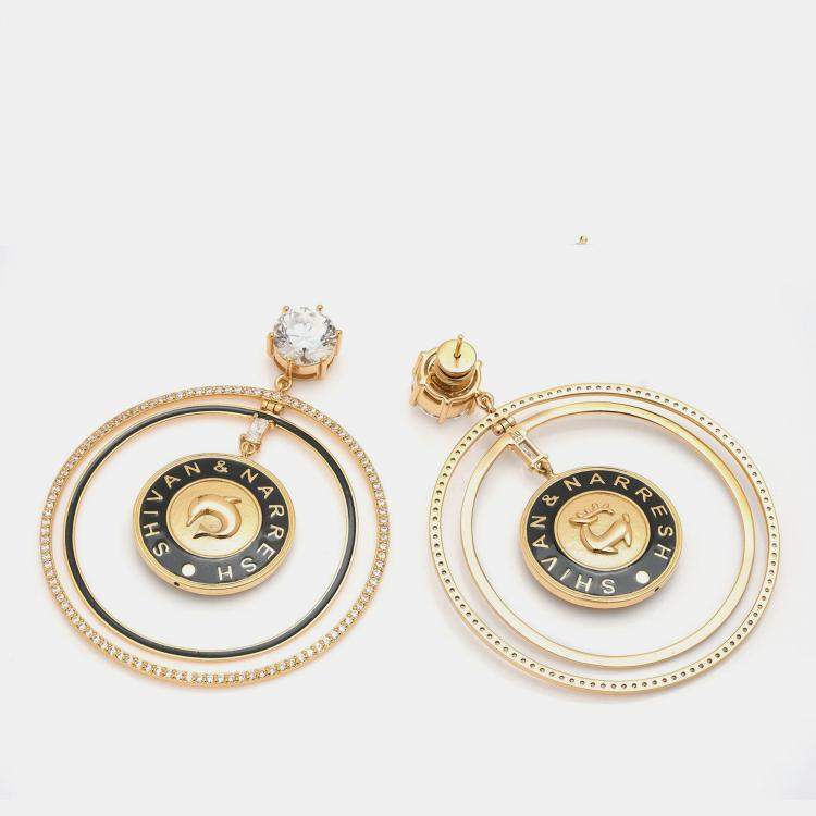 Pre Owned  Aulerth x Shivan & Narresh Numisma Annular Earrings