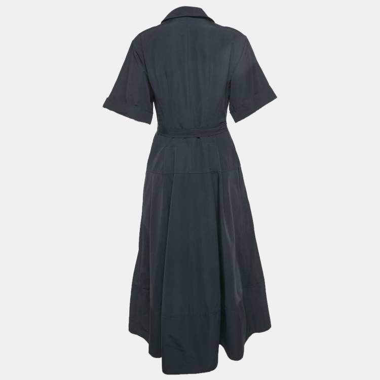 Pre Owned Simkhai Navy-Blue Cotton Maxi Dress M