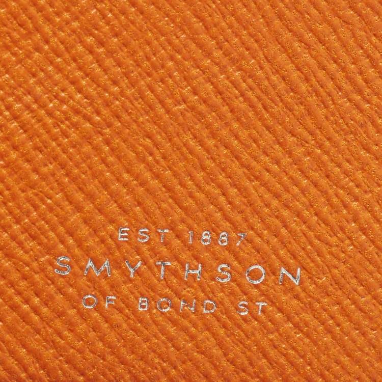 Pre Owned دفتر سميسثون كليركينويل كليك جلد برتقالي