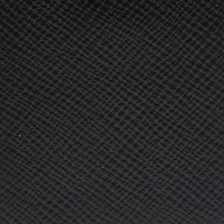 Pre Owned Smythson Black Leather Phone Cover