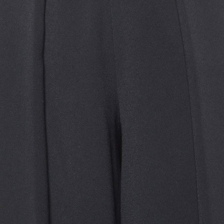 مملوكة مسبقًا Solace London Black Crepe The Anelli Strapless Jumpsuit XS